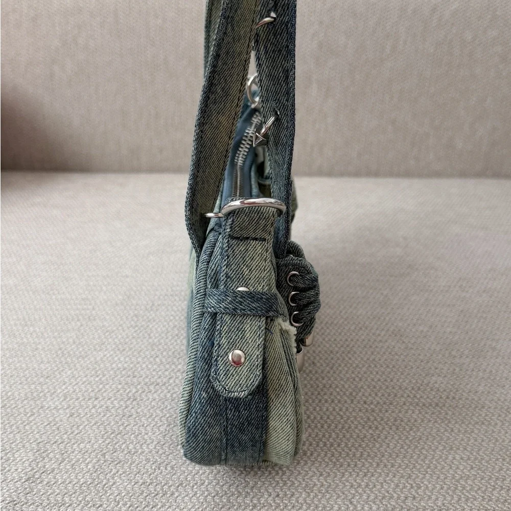 Outcast Cindy Denim Shoulder Bag - Picture 5 of 7